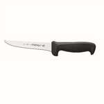 MUNDIAL INC Wide Boning Knife, 6 1/4", Black Handle, MUNDIAL 5615-6 1/4
