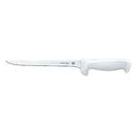 MUNDIAL INC Fillet Knife, Narrow, Stiff, 8", White Handle, MUNDIAL SCW5614-8