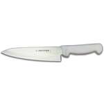 MUNDIAL INC Cook's Knife, 8", White, Poly Handle, Wide Blade, MUNDIAL W5610-8