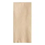 ARVESTA (DISPOSABLES) Napkin, Dinner, 1/8 Fold, Kraft, Recycled