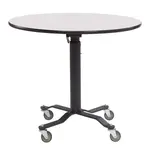 National Public Seating PCT124 Table, Indoor, Adjustable Height