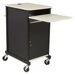 National Public Seating PRC400 Computer Workstation Cabinet / Cart
