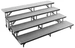 National Public Seating RS4L Choral Riser