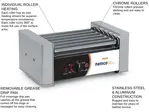 NEMCO 8036-220 Hot Dog Grill