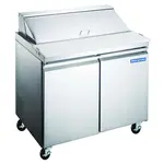 Norpole NP2R-SW36 Refrigerated Counter, Sandwich / Salad Unit