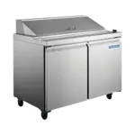 Norpole NP2R-SWMT60 Refrigerated Counter, Mega Top Sandwich / Salad Un