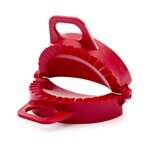 NORPRO Dough/Dumpling Press, 6", Red, Plastic, NORPRO 1041