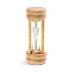 NORPRO Egg Timer, 3 Min, Natural Wood Base, With Glass, Norpro 1473