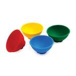 NORPRO Pinch Bowls, Mini, 1.75 Oz, Multi-Colored, Silicone, (Set of 4), Norpro 408