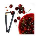 NORPRO Cherry/Olive Pitter, 6.25", Black, Plastic/Stainless Steel, Norpro 5116