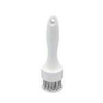 NORPRO Meat Tenderizer, 7.5", White, Stainless Steel, Plastic Handle, Norpro 7032