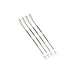 NORPRO Seafood Forks/Spike, 6.75" X .25", Stainless Steel, 4 pcs, Norpro 801
