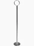 Ardous Trading NUMBER/CARD STAND, 15" HIGH, CHROME PLATED 3/8" ROD W/DOUBLE