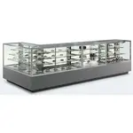 Oscartek ITALIA 2 CA90LT Display Case, Chocolate