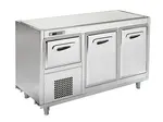 Oscartek REFRIGERATED COUNTERS RC1000TA Refrigerated Counter, Work Top