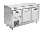 Oscartek REFRIGERATED COUNTERS RC2500B Refrigerated Counter, Work Top