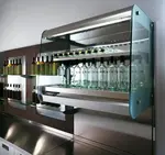 Oscartek REFRIGERATED OPEN WALL DISPLAY ROW1000 Merchandiser, Open Refrigerated Display