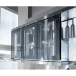 Oscartek VRW1000AT Refrigerator, Wall-Mount