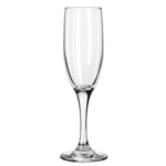 OUTLAW TRADING POST Flute Glass, 6 oz., Embassy, (12/Case) Libbey 3795