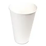 ARVESTA (DISPOSABLES) Paper Cup Without Printing, 16oz , 320 Gsm White Paper +18g Pe, 50pcs/Bag, 20bags/Ctn