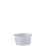 Souffle Cup, 0.75 oz, Clear, Plastic, (2,500/Case), Solo P075