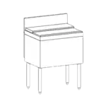 Perlick TS18IC Underbar Ice Bin/Cocktail Unit