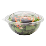 Pet Dome Lid, For 32 oz Pet Salad Bowl, (case/300) Karat FP-BRL185-PET
