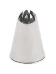 THERMOHAUSER OF AMERICA Piping Tip/Star, Stainless Steel, Closed Style, Thermohauser 30001.62571
