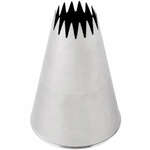 THERMOHAUSER OF AMERICA Piping Tip/Star, Stainless Steel, French Style, Thermohauser 30001.62681