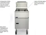 Pitco SG18-S Fryer, Gas, Floor Model, Full Pot