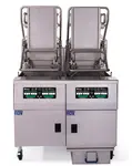 Pitco SGLVRF-2/FD Fryer, Gas, Multiple Battery