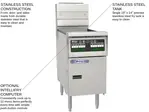 Pitco SSH60-1FD Fryer, Gas, Floor Model, Full Pot