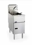 Pitco VF-35S Fryer, Gas, Floor Model, Full Pot