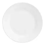 Plate, 10 1/2", Rolled Edge, American White