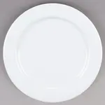 Plate 10.5 X 1.25 Alaska White Rolled Edge