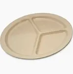 Ardous Trading PLATE, 3-COMPARTMENT, 10" DIAMETER, MELAMINE, DISHWASHER SAD
