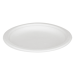 Plate, 6", White, Bagasse, (1000/Case), Karat Earth KE-BPR06-1C