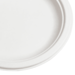 Plate, 6", White, Bagasse, (1000/Case), Karat Earth KE-BPR06-1C