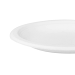 Plate, 6", White, Bagasse, (1000/Case), Karat Earth KE-BPR06-1C