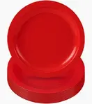 Ardous Trading PLATE DISPOSABLE PLASTIC 10IN RED 100CT