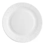 ARVESTA (DISPOSABLES) Plate, Paper, 7" White 100 Pack, 10/100/1000