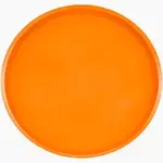 Ardous Trading PLATTER, 15-1/2" ROUND, CANTALOUPE