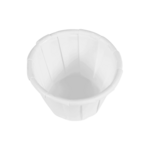 Portion Cup, 0.5 oz, White, Paper, Karat FP-PPC050