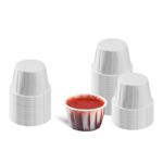 Portion Cup, 1.25 oz, White, Paper, Karat FP-PPC50