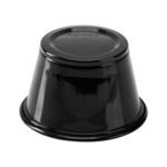 Portion Cup, 4 oz, Black, Plastic, (2500/Case), Karat FP-P400-PPB