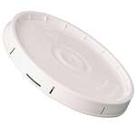 PRICE CONTAINER & PACKAGING Lid with Gasket, For 3.5, 5, and 6 Gal Bucket, White, Plastic, Price 8118