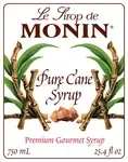 Pure Cane Sweetener Syrup, 25.4 Oz, Monin M-AR000A