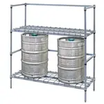 Quantum Food Service 246054DGY Keg Storage Rack