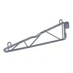 Quantum Food Service CB12GY Shelving Bracket, Post Mount