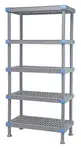 Quantum Food Service QP183074VS-5 Shelving Unit, All Plastic